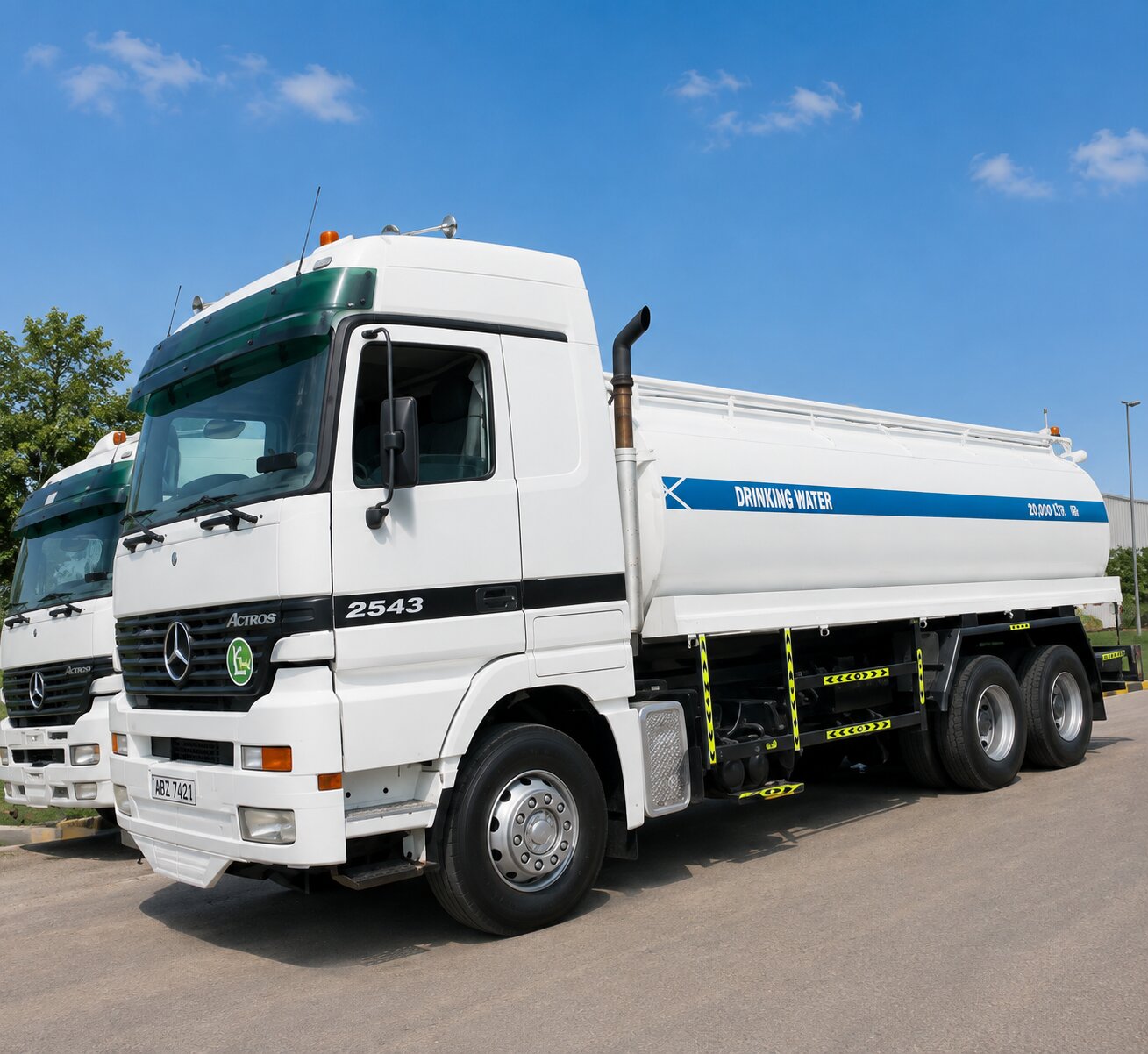 Sweet Flow commercial water tanker fleet